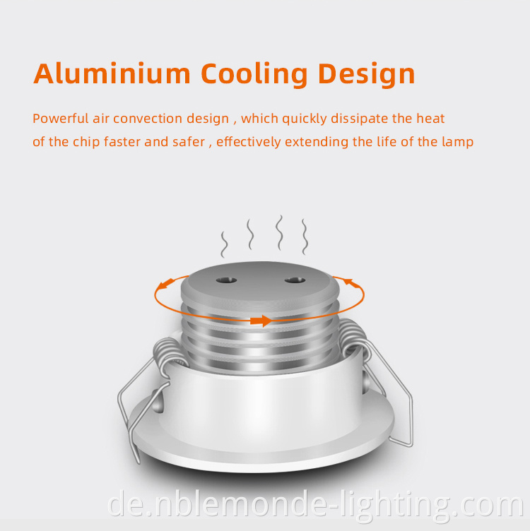 Small-Scale LED Light for Accenting Cabinets